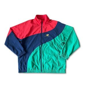 New Balance Basketball Windbreaker Court Jacket Multicolor Sportswear MJ11589
